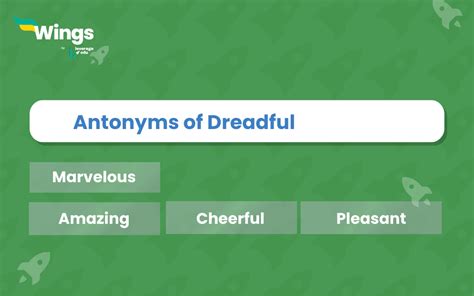 dreadful antonyms